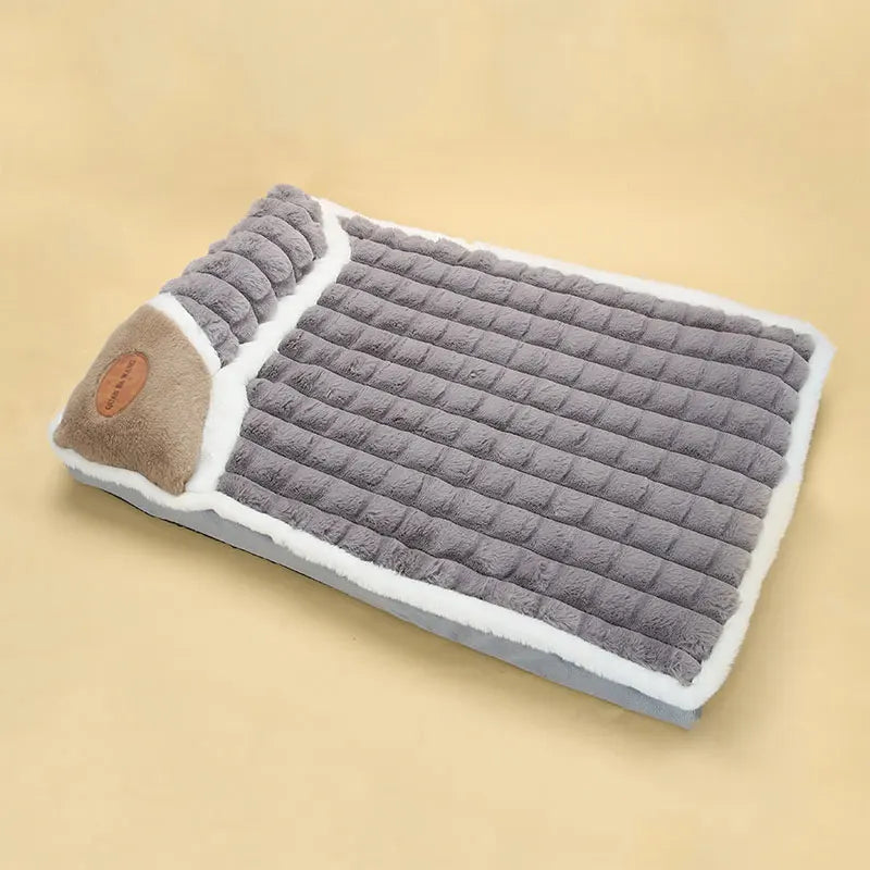 Pet Cushion Fluffy Warm  Detachable and Washable